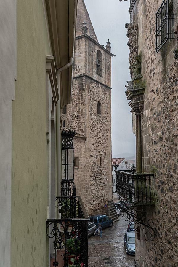 Domus Seleqtia Plaza De Santiago Appartement Caces Buitenkant foto